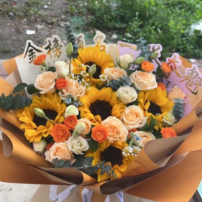 孝感汉川市送高考生什么花